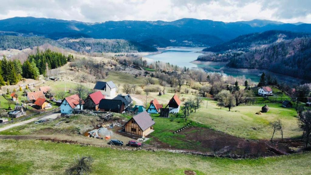 Panorama Zaovina iz vazduha